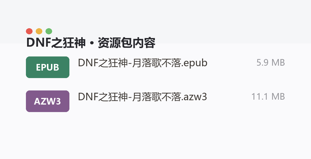 资源包内容