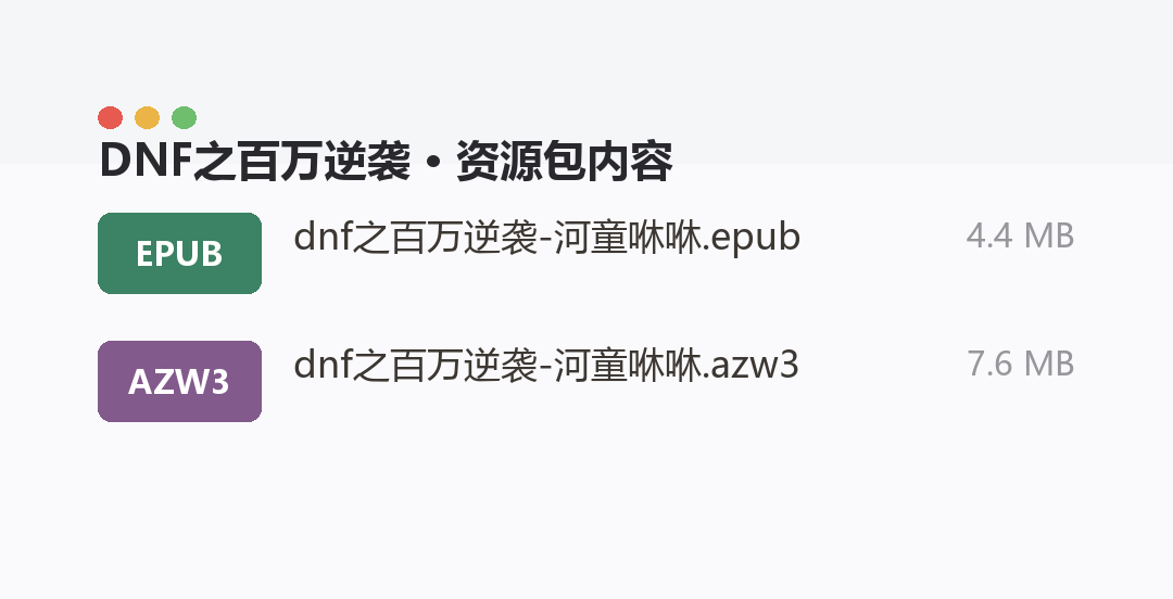 资源包内容