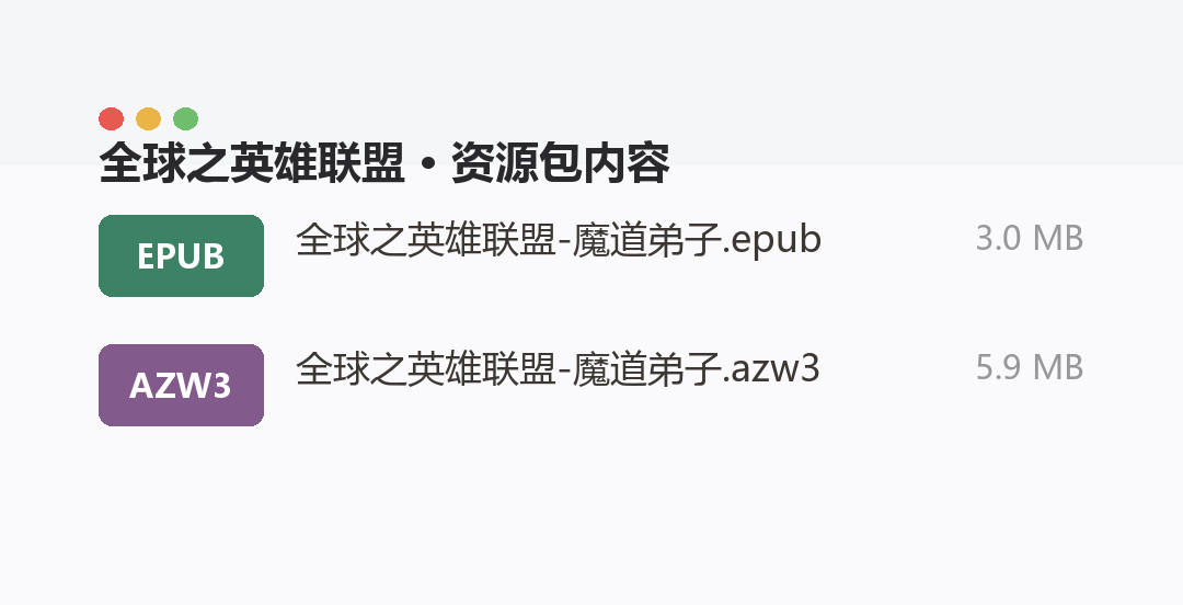资源包内容