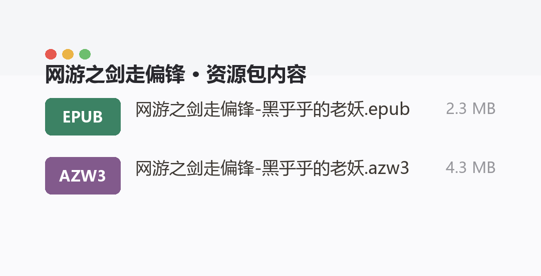 资源包内容