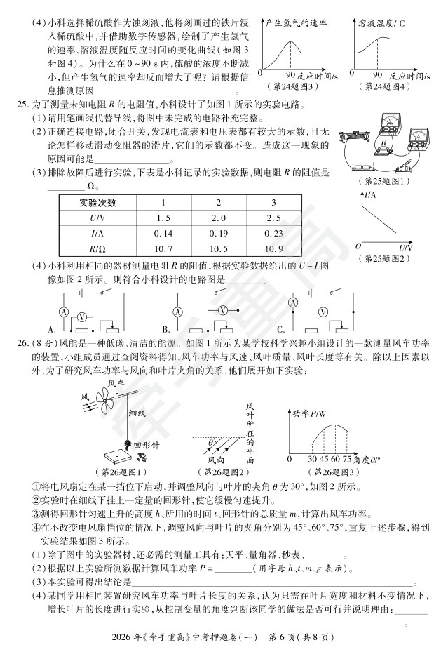 内页样张