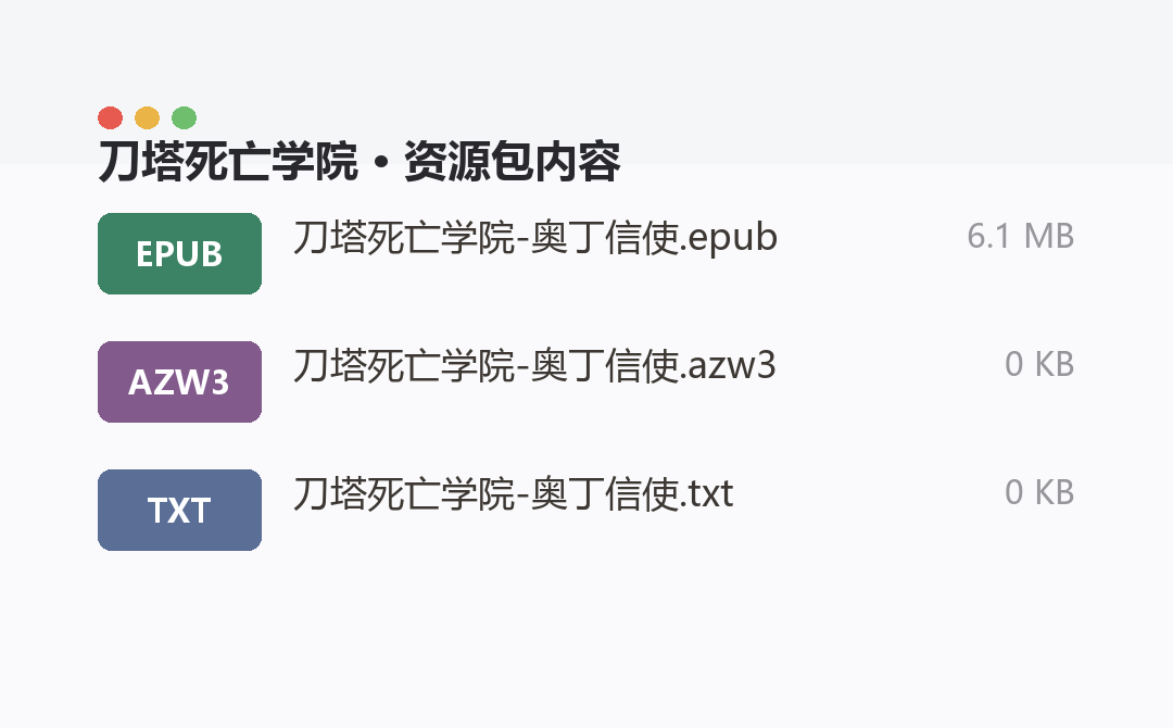 资源包内容