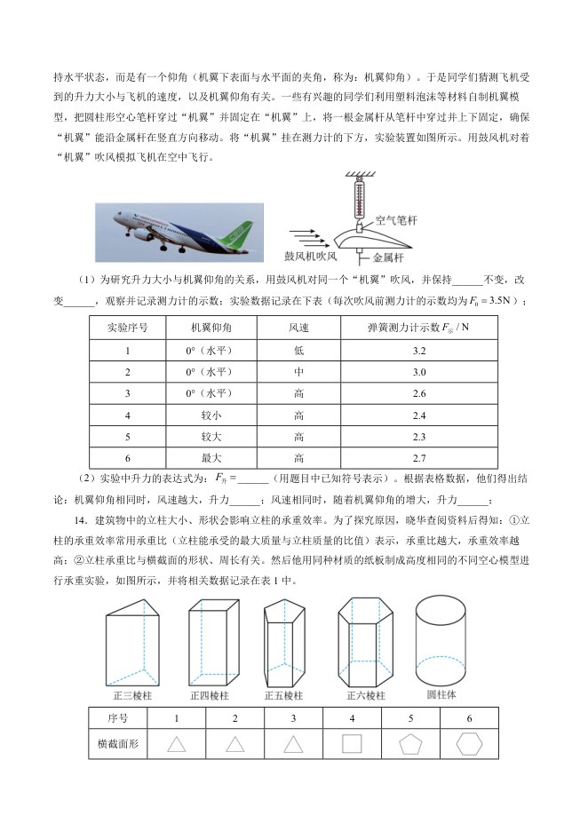内页样张