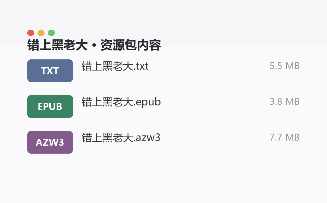 资源包内容