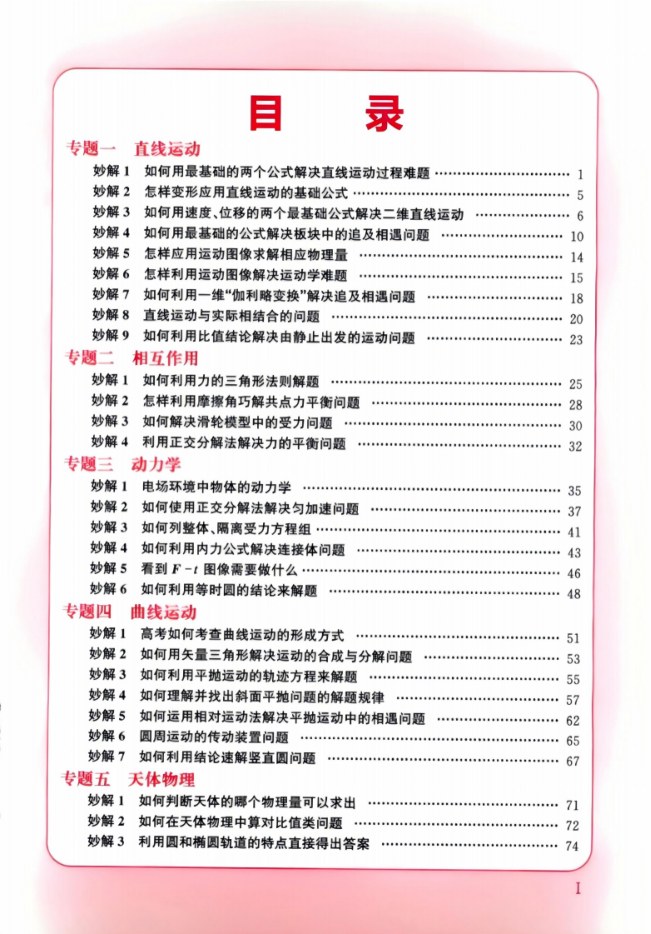 目录