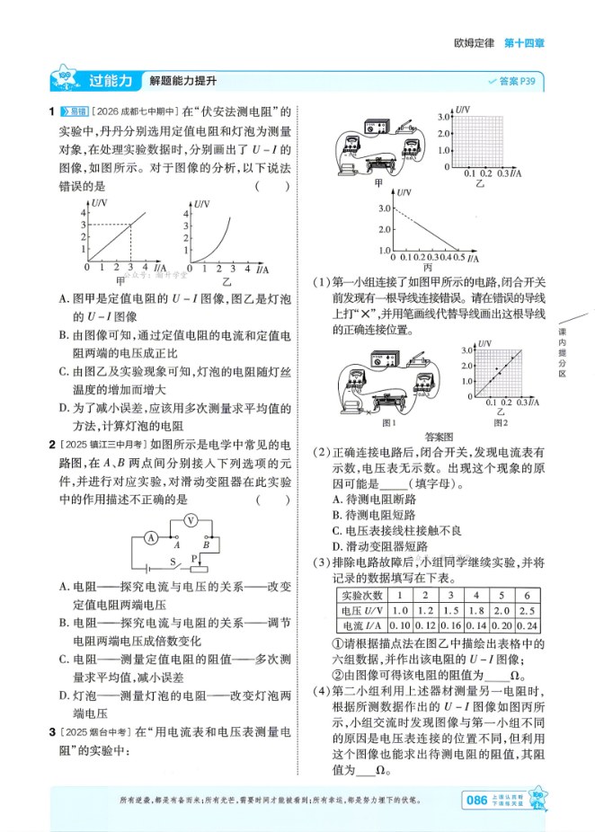 内页样张